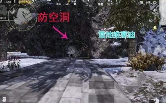 和平精英雪地防空洞怎么进 雪地防空洞进入方法详解[多图]