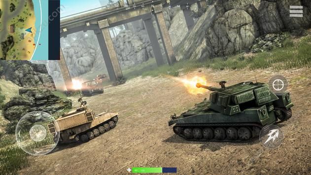 坦克大逃杀安卓游戏官方版（TANK BATTLEGROUNDS）  v0.0.1图2