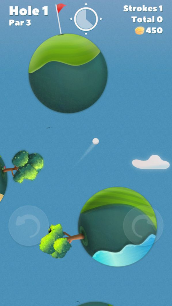 高尔夫的天空金币安卓版  v1.0图2