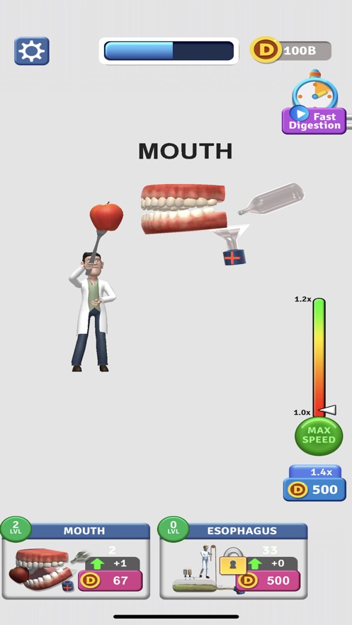 闲置消化游戏安卓中文版（Idle Digestion）  v1.0图1