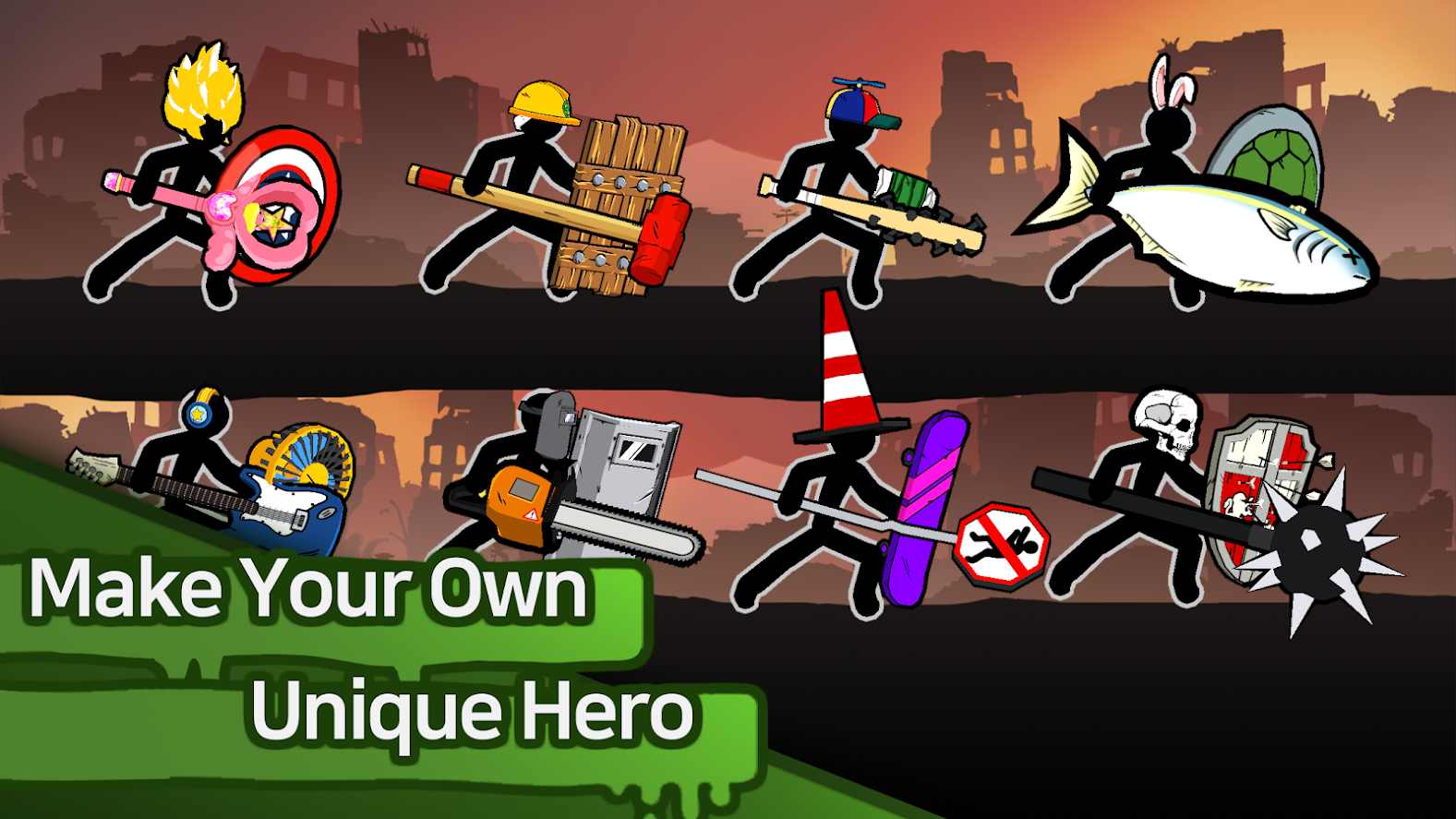 火柴人z丧尸塔防资源安卓版  v1.1.8图2