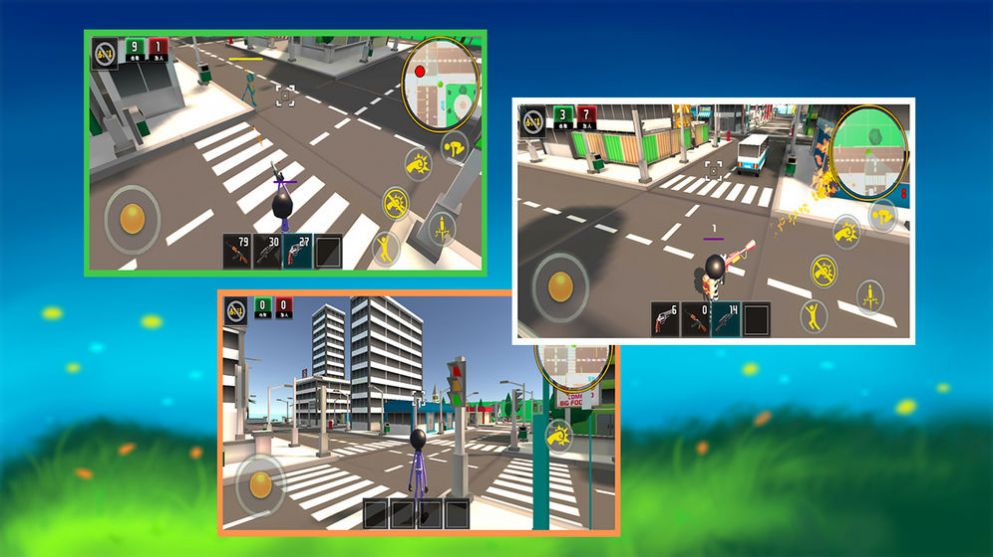 火柴人城市激斗游戏官方最新版  v1.0.0图4